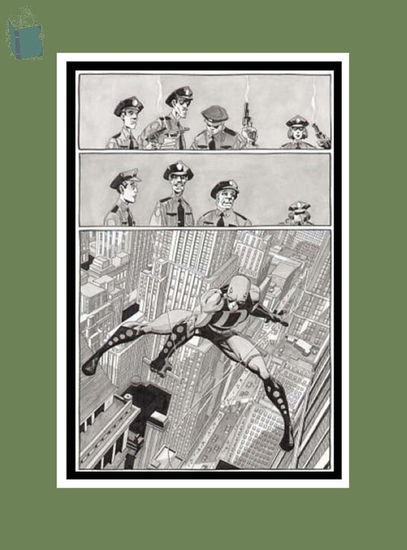 DAREDEVIL par Tim Sale - Planche originale