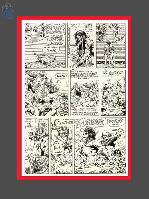 CONAN par Barry Windsor-Smith - Planche originale