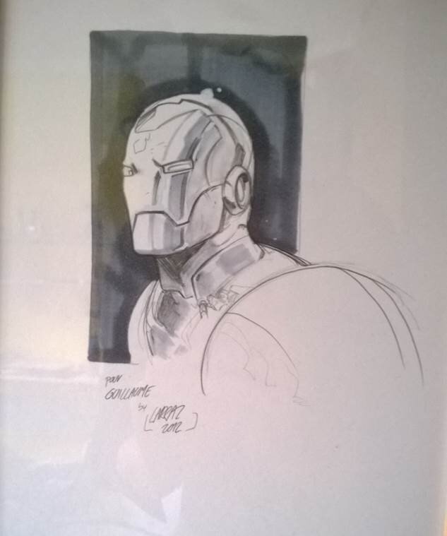 Iron Man by Pepe Larraz - Sketch