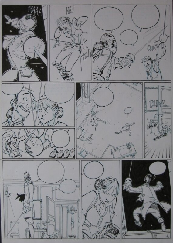 Belladone Tome 1 p.04 - Alary - Planche originale