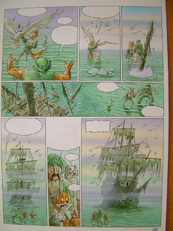 De Cape et de Crocs T2 - Masbou - Planche originale