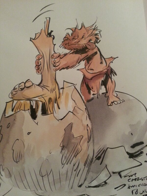 Trolls de troy by Jean-Louis Mourier - Sketch