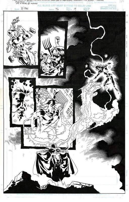 X-Man / Stryfe by J.H. Williams III, Mike Gray - Comic Strip