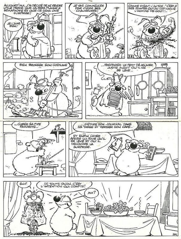 Dupa, Cubitus - Chien sans souci... - Comic Strip