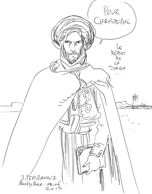 Carnets d'orient by Jacques Ferrandez - Sketch