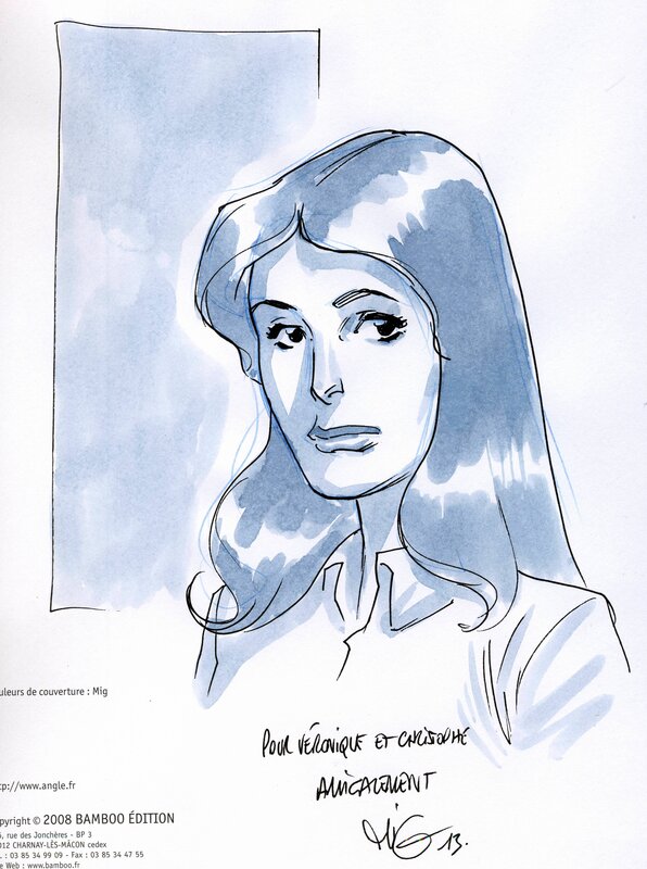 Le messager by Mig - Sketch