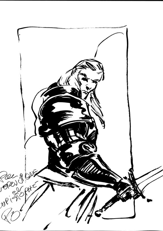 Elric by Robin Recht - Sketch