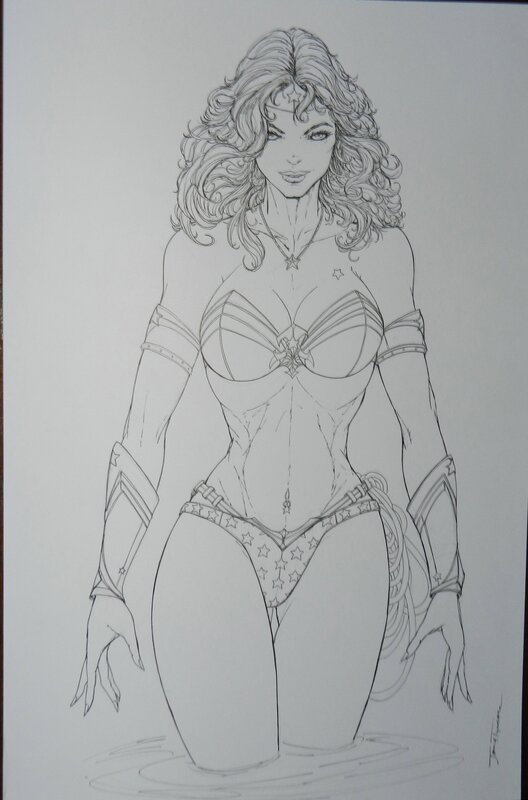 Wonder Woman by Jamie Tyndall - Original Illustration
