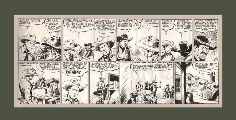 Tex WILLER by Galep - Comic Strip