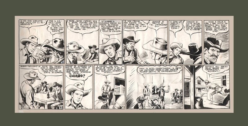 Tex WILLER par Galep - Planche originale