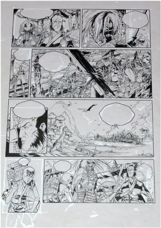 Hub, Okko le cycle de l'eau T1 Pl 13 - Planche originale