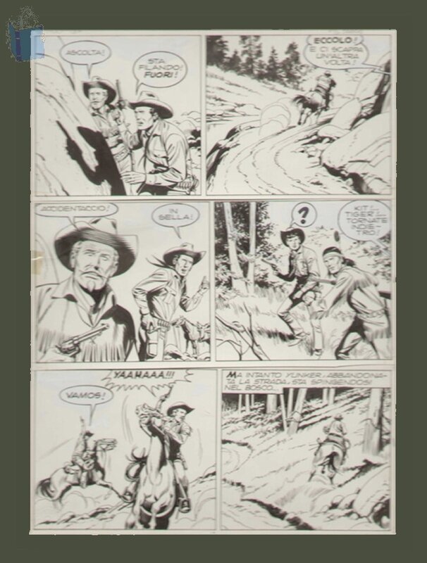 Tex WILLER by Giovanni Ticci - Comic Strip