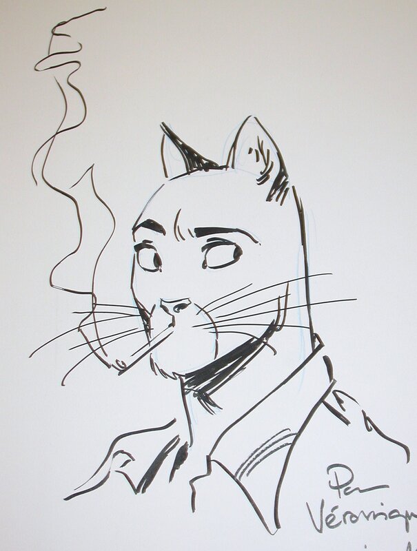 Blacksad by Juanjo Guarnido - Sketch