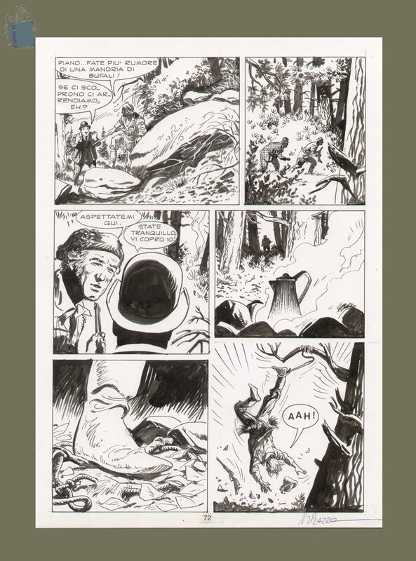 Ivo Milazzo, Ken PARKER - Scotty Long Rifle - Comic Strip