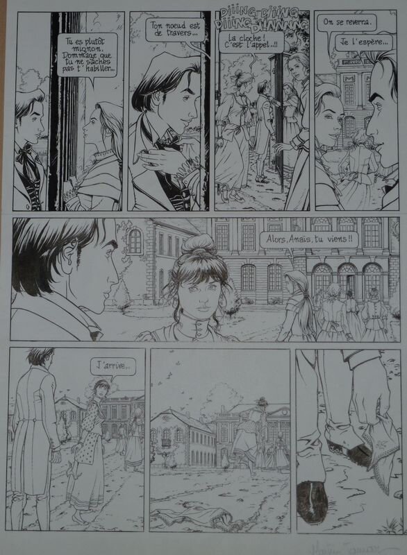 Martin Jamar, Voleurs d'Empire T1 Pl 4 - Planche originale