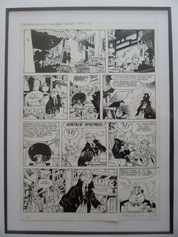 Frank Le Gall, Théodore Poussin T1 Pl 24 - Comic Strip