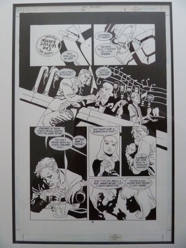 100 Bullets par Eduardo Risso - Planche originale