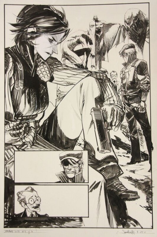 Sean Murphy, American Vampire SOTF #4 Pg 6 - Planche originale