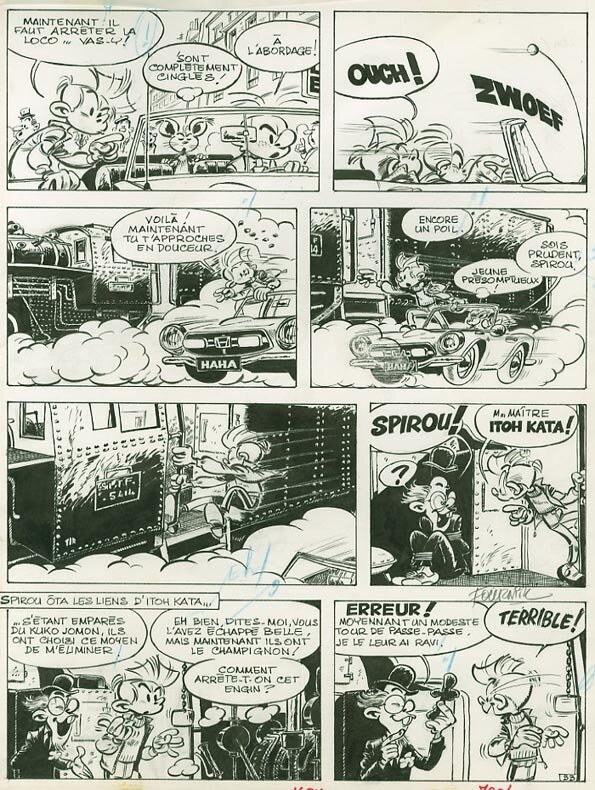 Jean-Claude Fournier, Du Glucose pour Noémie - Comic Strip