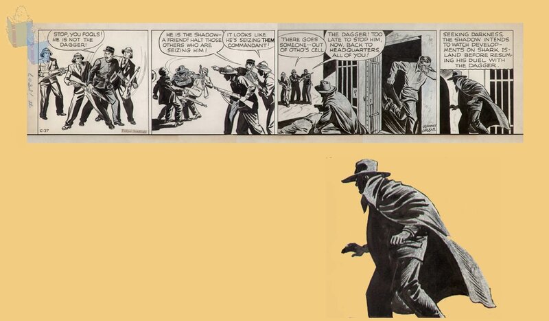 The SHADOW par Vernon Van Atta Greene - Planche originale