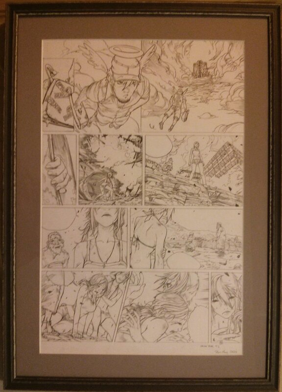 Pierre-Mony Chan, Crossfire- Planche originale T3 - Comic Strip