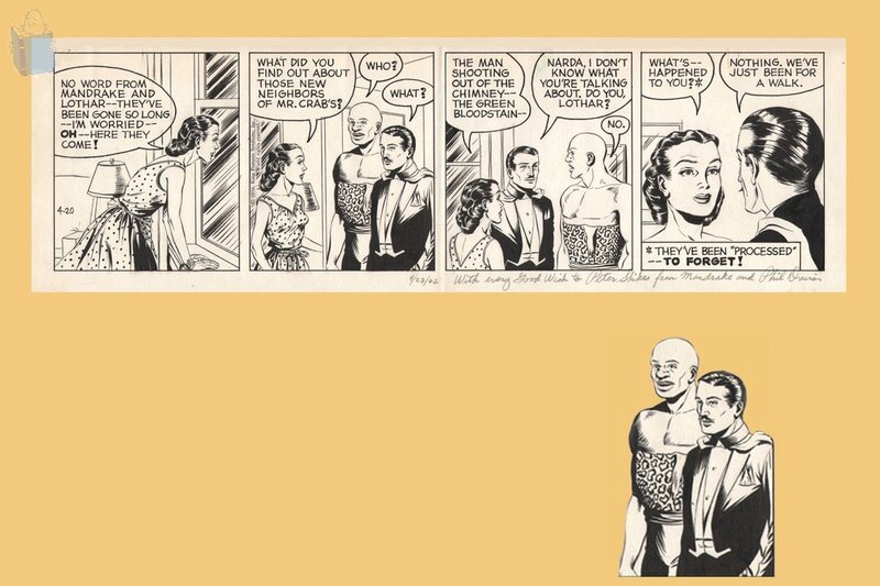 Phil Davis, Lee Falk, MANDRAKE le Magicien - Comic Strip