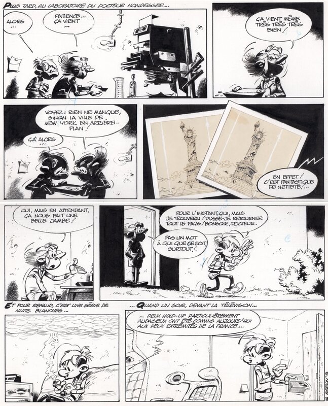 Pierre Seron, Mittéï, Les Petits Hommes -  L'œil du Cyclope - Comic Strip