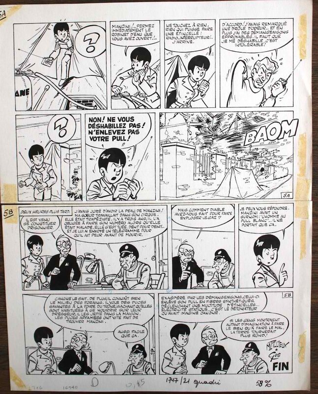 Gil Jourdan by Gos - Comic Strip