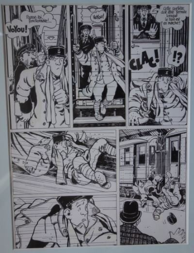 Tardi / 120 rue de la gare - Planche originale