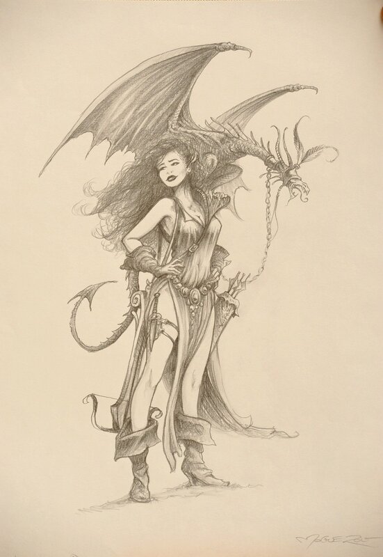 Moguérou - Original Illustration