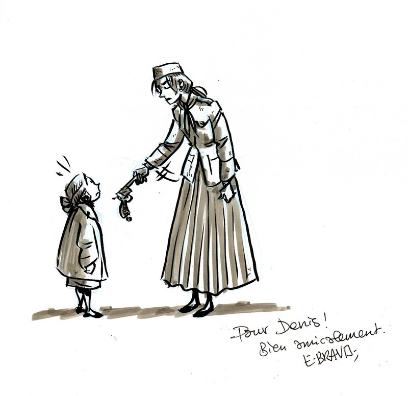 Dédicace dans Tamo by Émile Bravo - Sketch