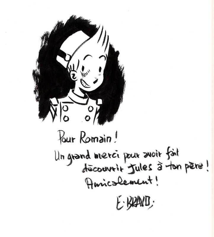 Émile Bravo, Spirou le journal d'un Ingénu - Dédicace