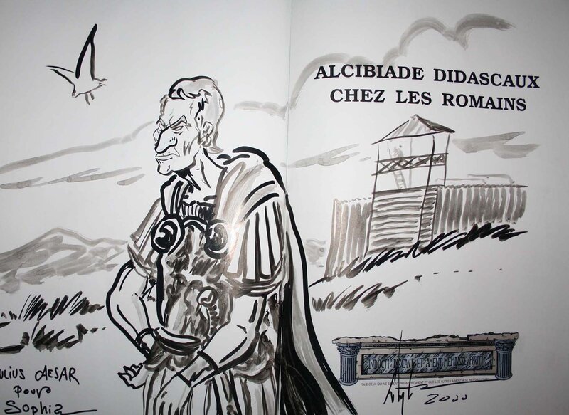 Clapat, Alcibiade Didascaux chez les Romains - Dédicace