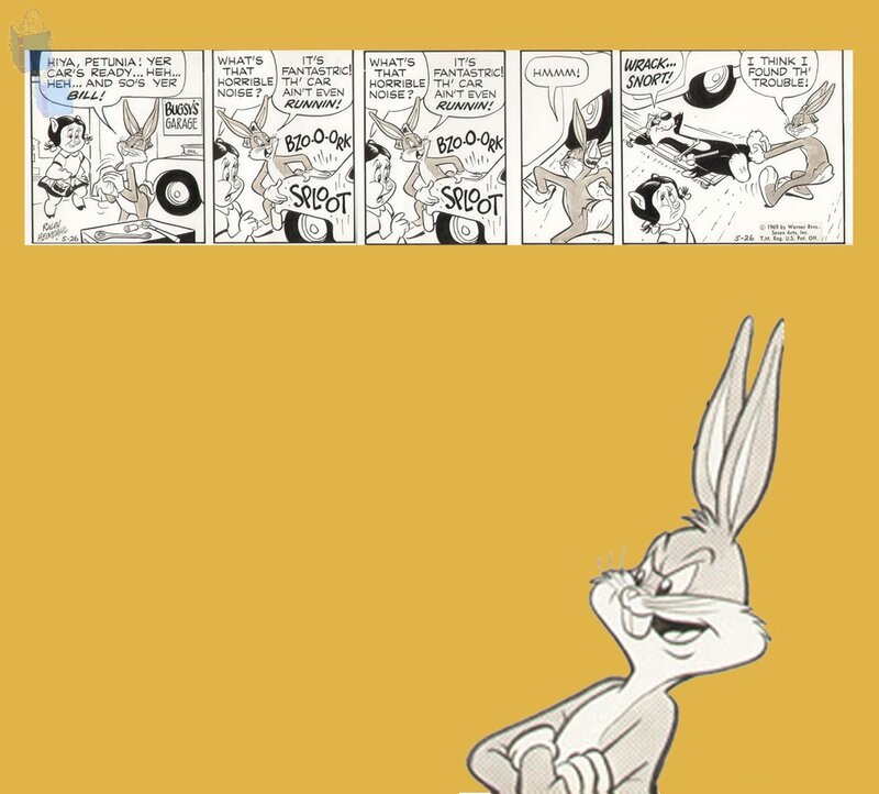 Bugs Bunny par Ralph Heimdahl - Planche originale