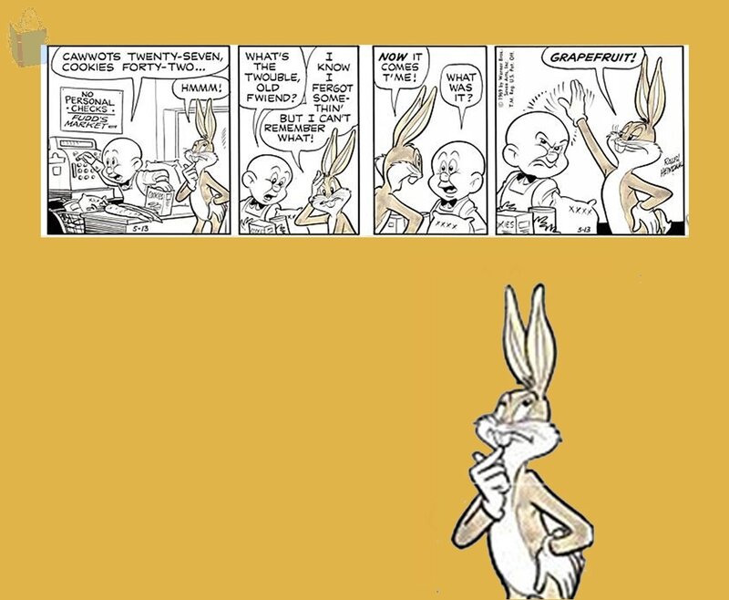 Bugs Bunny by Ralph Heimdahl - Comic Strip