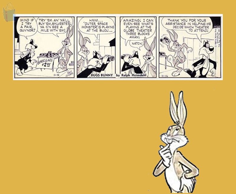 Bugs Bunny by Ralph Heimdahl - Comic Strip