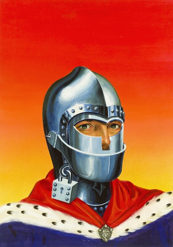 unknown, Classics Illustrated cover: The Man in the Iron Mask - Original Illustration