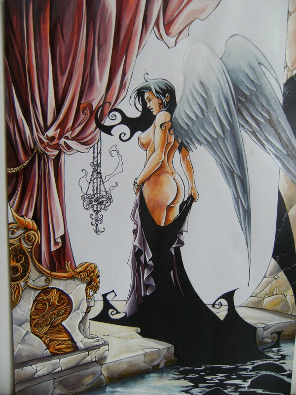 Paradis perdu by Philippe Xavier - Original Illustration