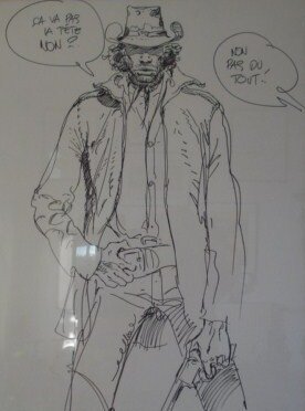 Blueberry par Jean Giraud - Illustration originale