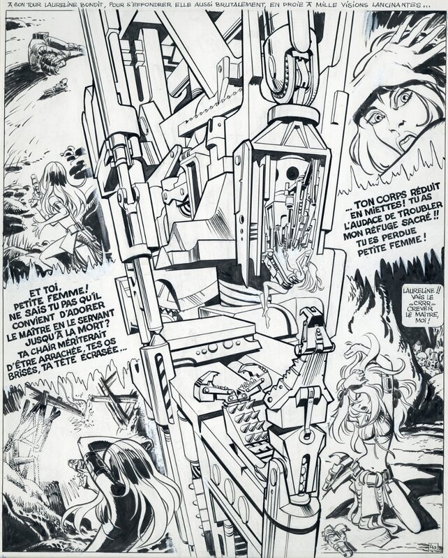 Jean-Claude Mézières, Valerian Les Oisaux du maître page 40 - Comic Strip