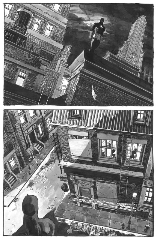 Tim Sale, Daredevil Yellow # 1 p.4 - Comic Strip