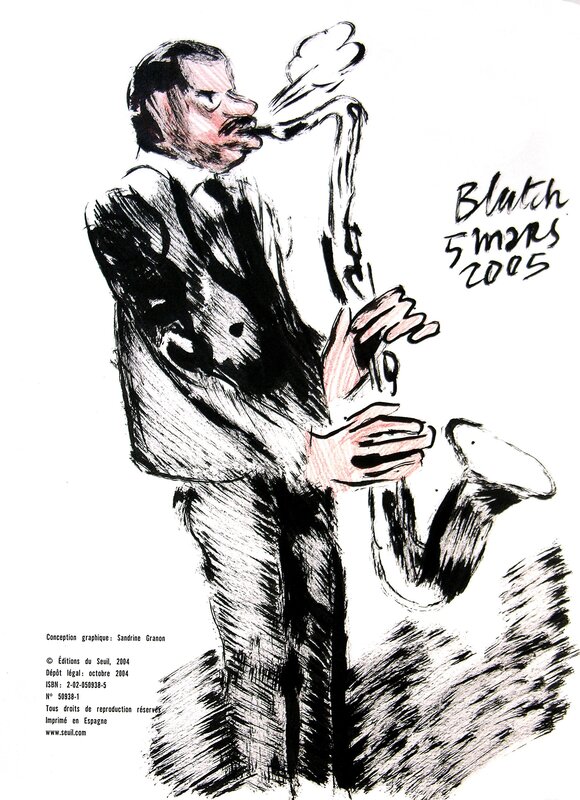 Total Jazz par Blutch - Dédicace