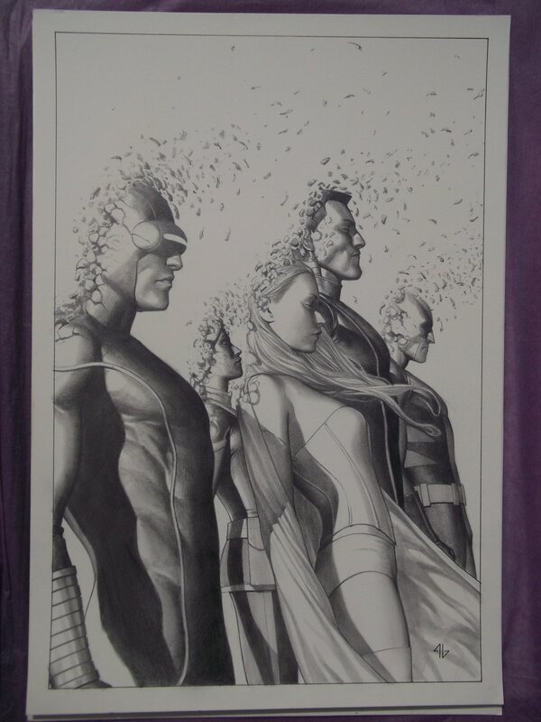 Xmen par Adi Granov - Couverture originale