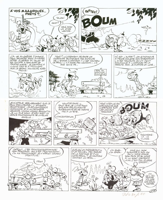 Greg - Achille Talon gag 211 planche 2 - Comic Strip