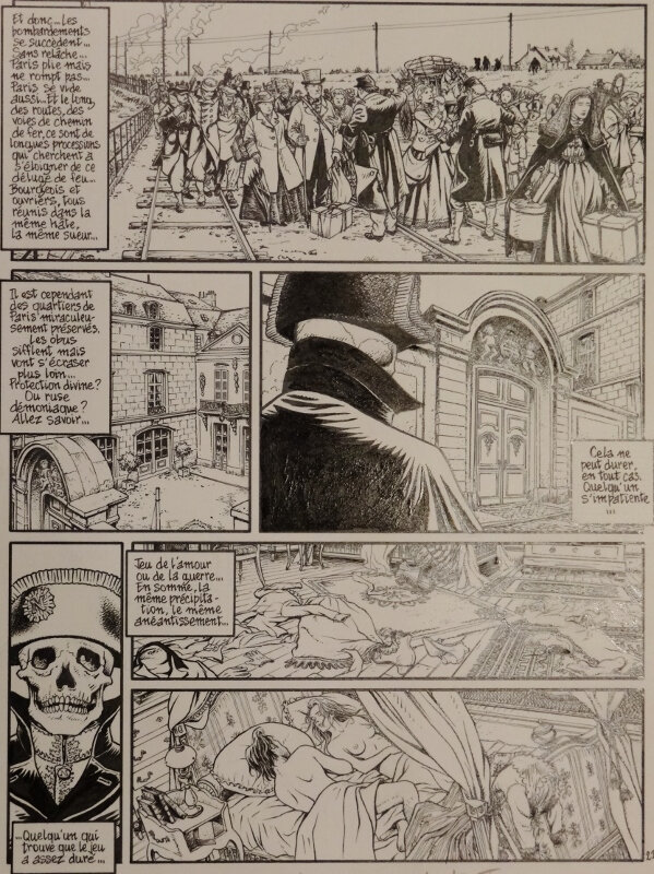 Martin Jamar, Les voleurs d'empires T6 - planche 22 - Planche originale