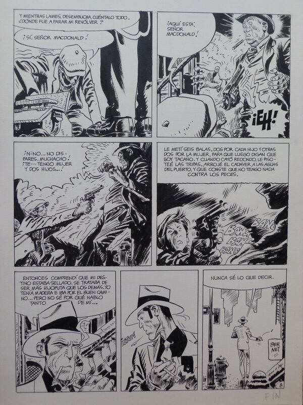 Jordi Bernet, Torpedo 1936 Qué Tiempos Aquellos pg8 - Comic Strip