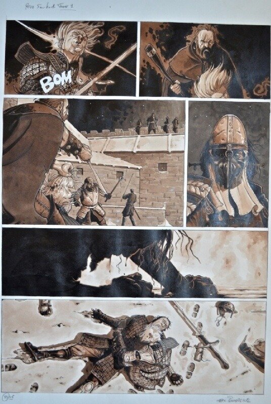 Eric Bourgier, Fabrice David, Servitude  t1-p47 Chant d'Aonorer - Comic Strip
