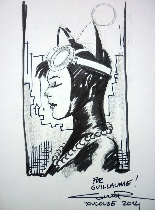 Catwoman par Cinar by Yildiray Çinar - Sketch