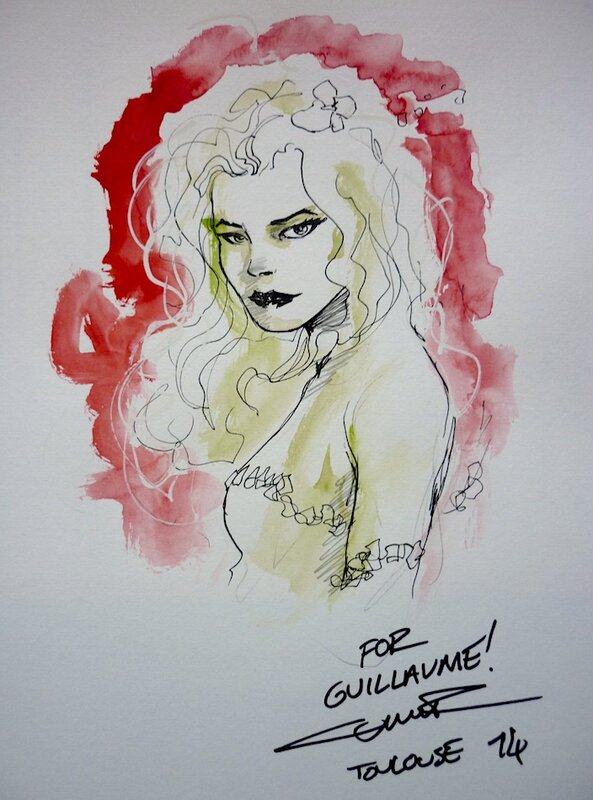 Yildiray Çinar, Poison Ivy par Cinar - Dédicace