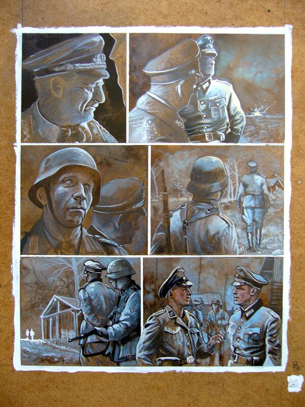 Fabrice Le Hénanff, Ostfront 12bis (2011) - Planche originale